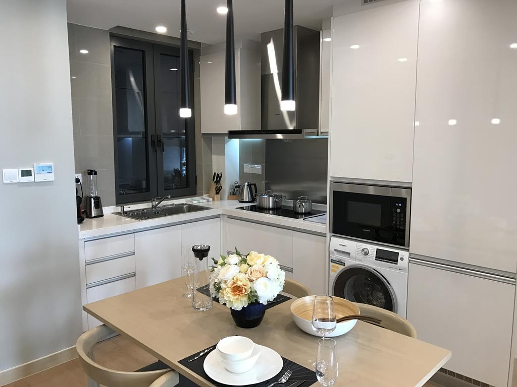 One Sunland Serviced Suites Managed By Lanson Place Shanghai Rom bilde