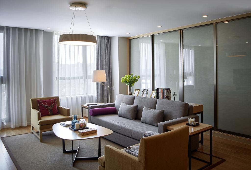 One Sunland Serviced Suites Managed By Lanson Place Shanghai Eksteriør bilde